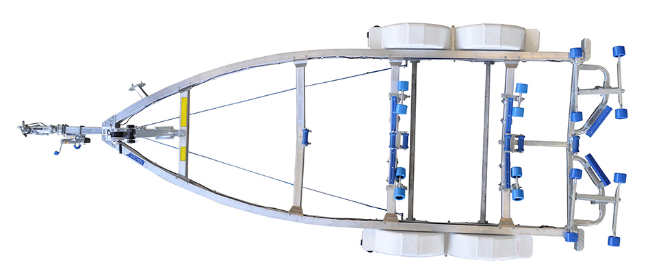 6.55m Tandem Roller Braked