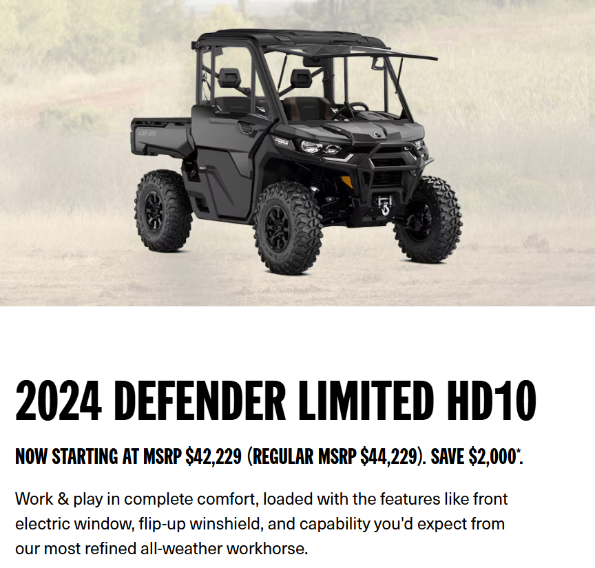 2024 DEFENDER LIMITED HD10