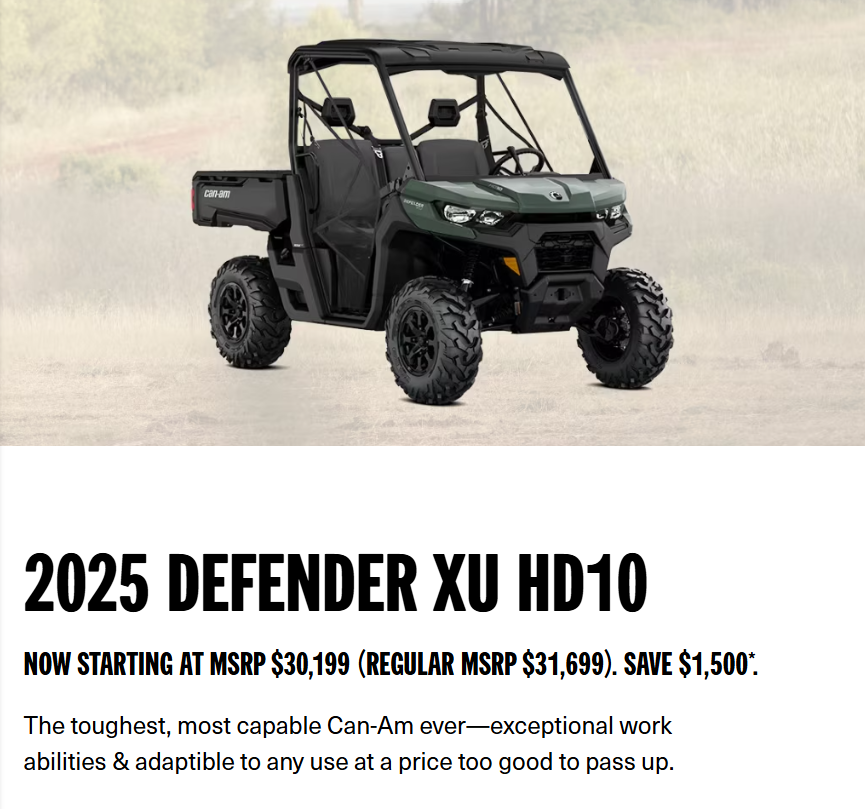 2025 DEFENDER XU HD10
