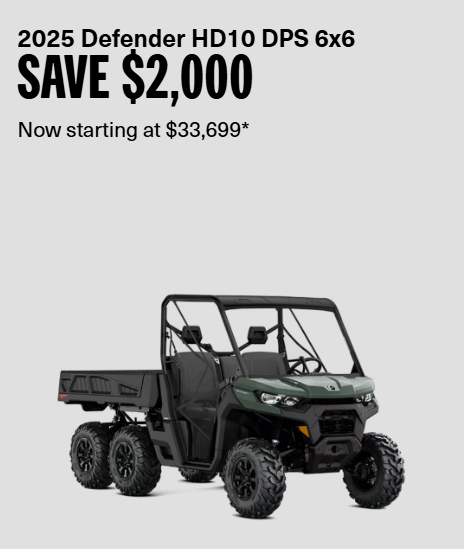 2025 DEFENDER HD10 DPS 6x6